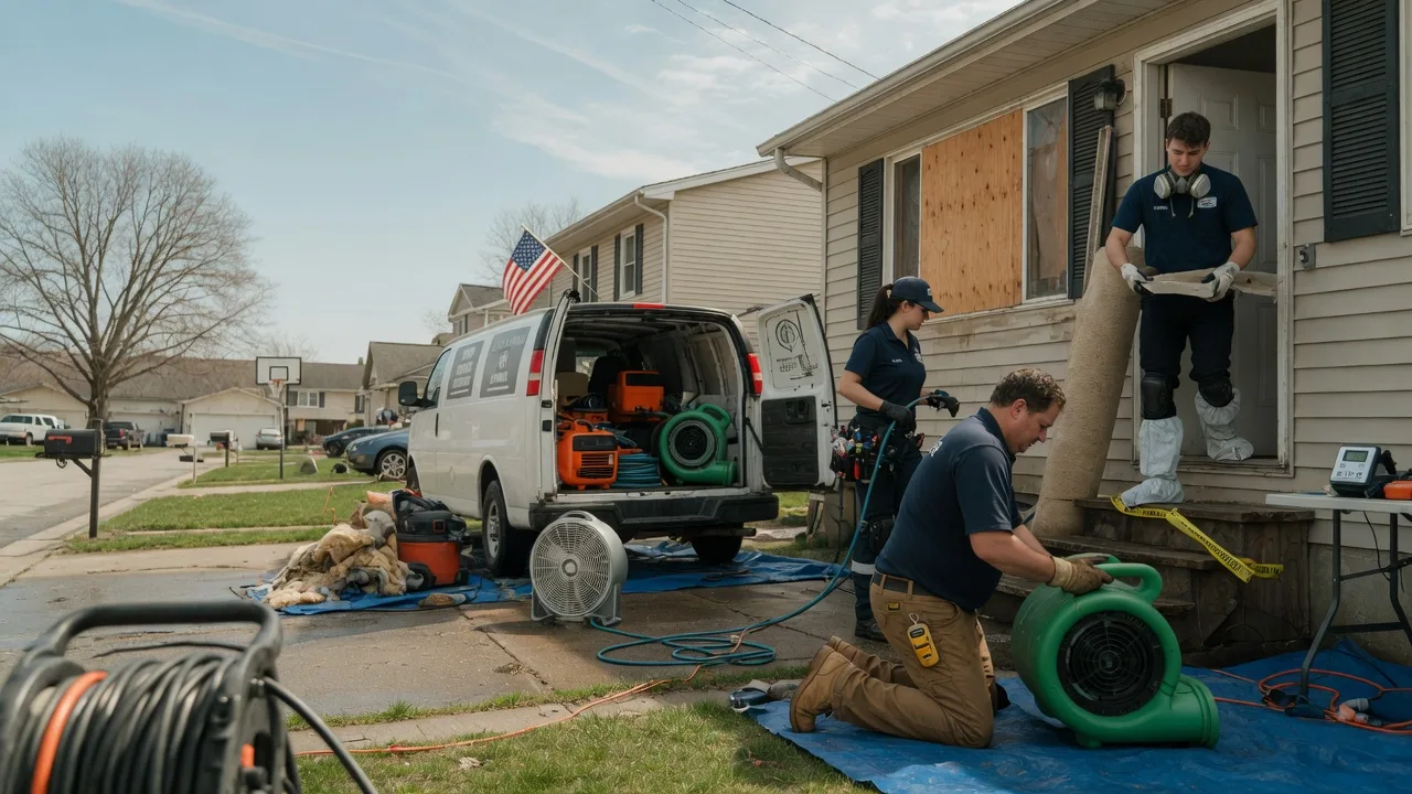 Water Damage Restoration in Lavinia, TN near me